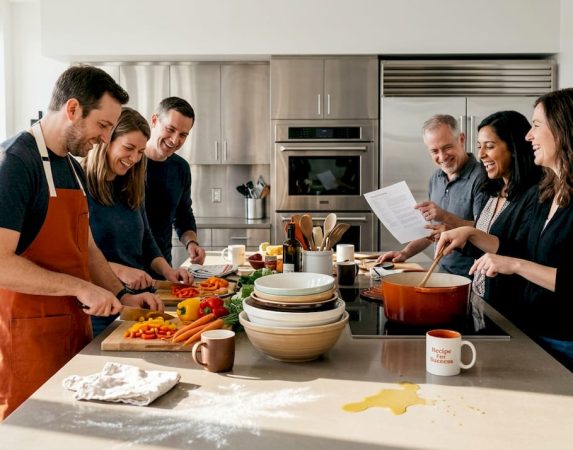 Featuerd image for What makes a great cooking event for teams